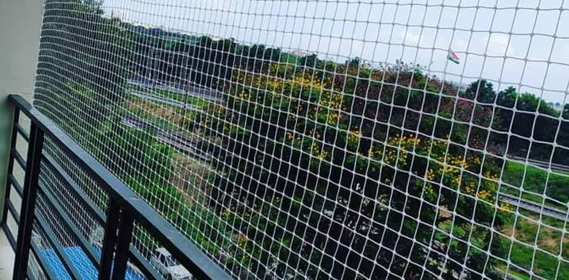 Balcony Safety Nets in Bangalore | Call 9741713355 Raj for Installation 