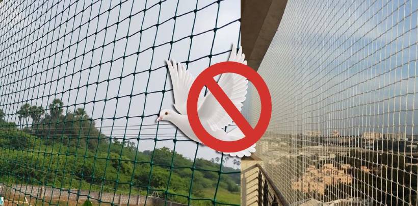 Pigeon Nets for Balcony Bangalore | Call 9741713355 Mani Safety Nets