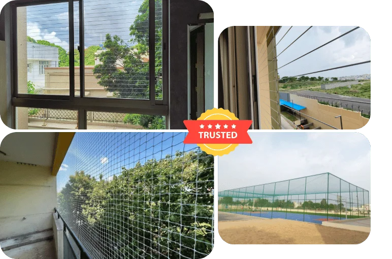 All Types of Safety Nets Fixing