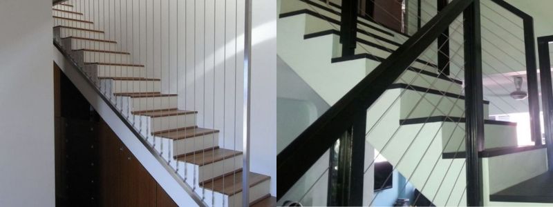 Invisible Grills for Staircase